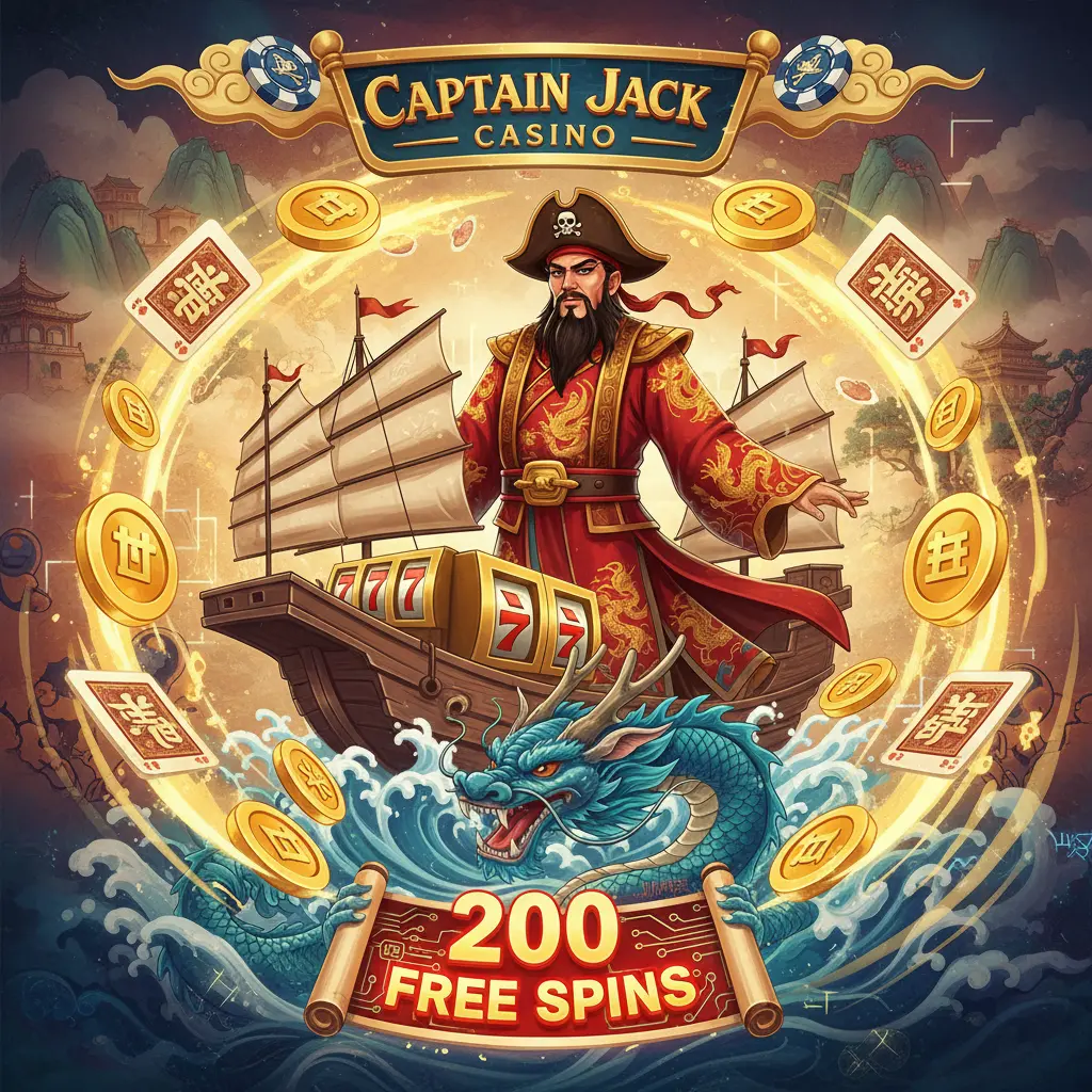200 free spins - Captain